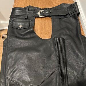 Harley-Davidson Men's Leather Chaps, Size M